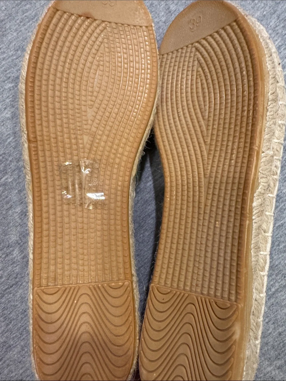 Coolway Yellow/Gray Textile Slip-On Espadrilles New With Box